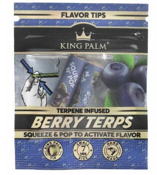 King Palm Terp Filters 2 Pack - Berry King Palm Terp Filter 2 Pack